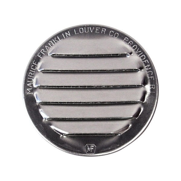 Maurice Franklin Lou Maurice Franklin Louver 1 in. W X 1 in. L Bright Silver Aluminum Mini Louver RL-100 1 - main